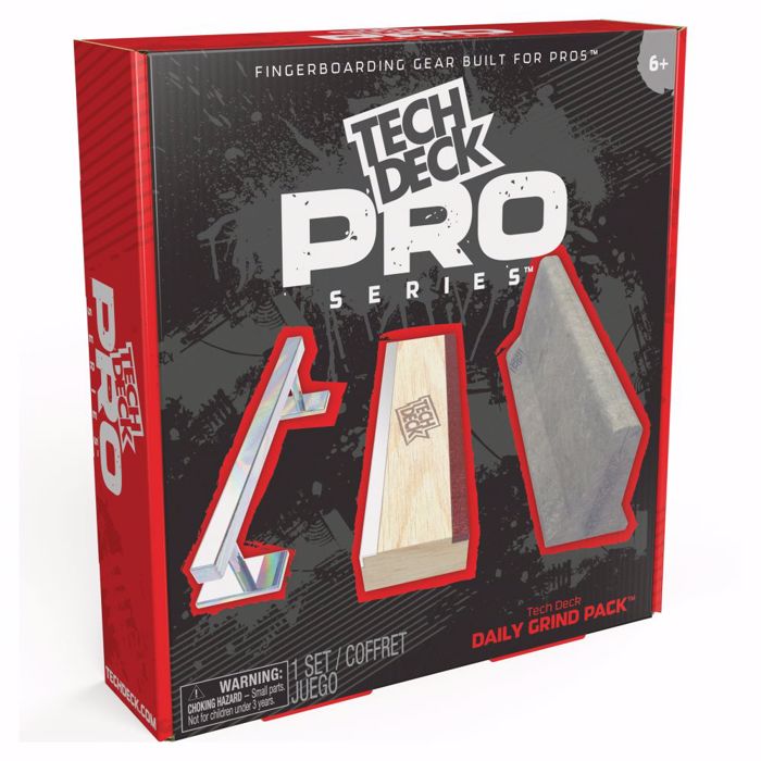 Tech Deck Epangelmatiki Seira  Daily Grind me 3 empodia -rampes